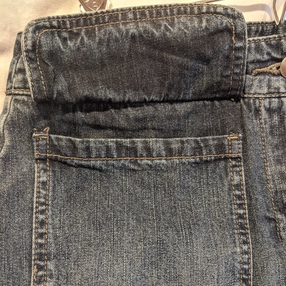11. Willi Smith Cotton Denim Skirt Size 6 - Picture 4 of 5